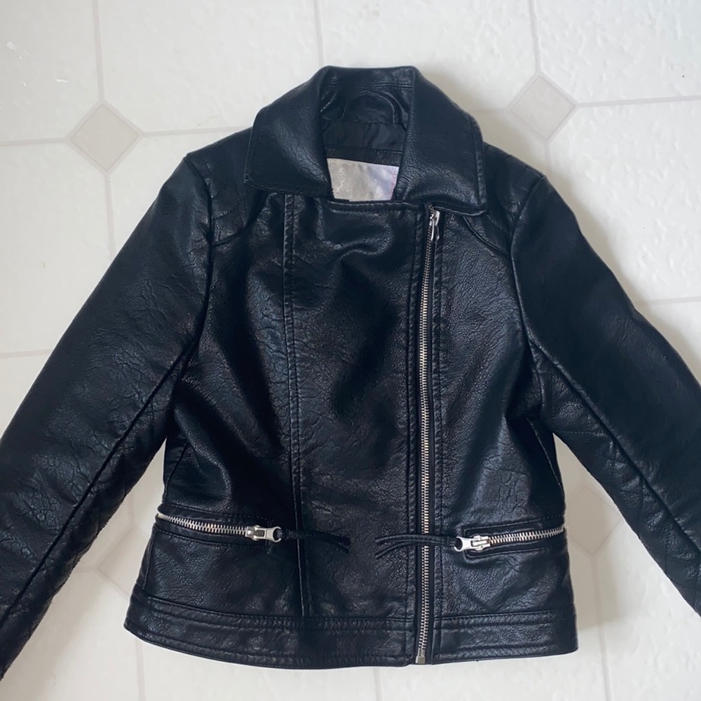 Girls leather jacket